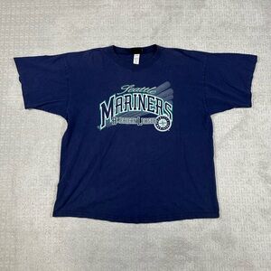 Vintage Seattle Mariners MLB Navy T-shirt